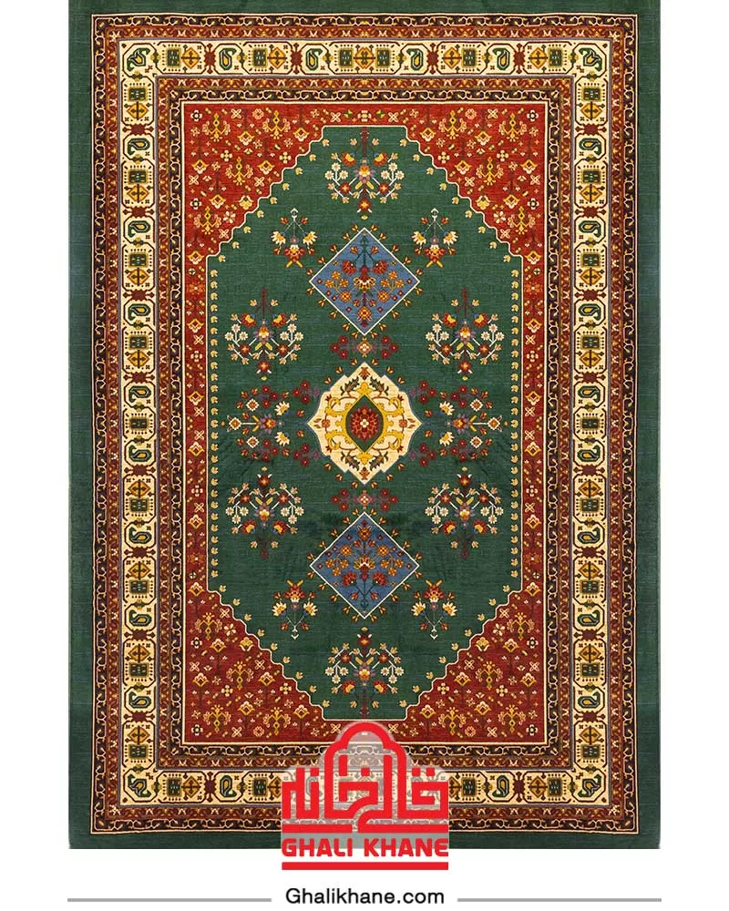 chahar bagh LSK لاکی سرمه‌ای کاربنی سبز